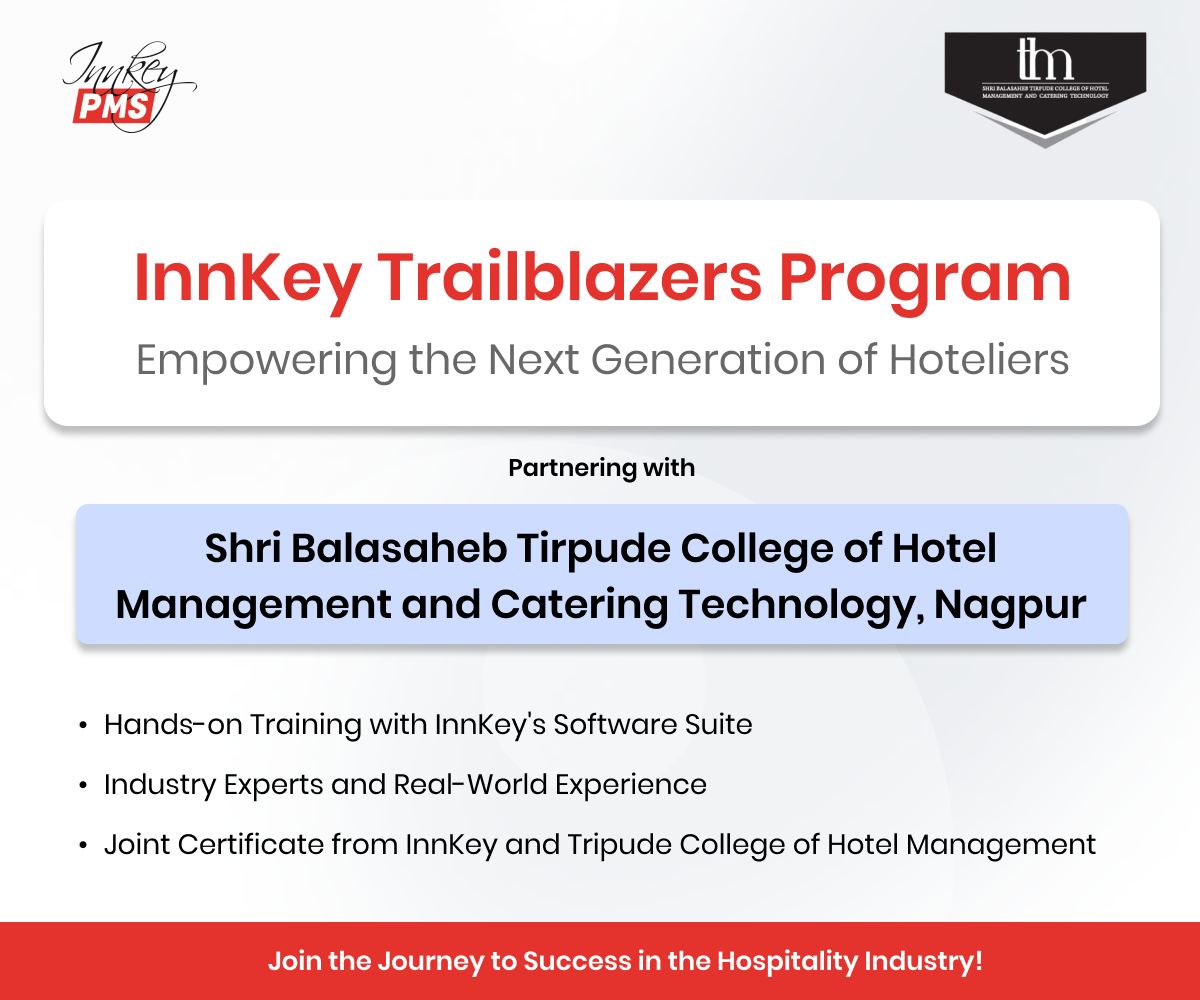 InnKey Trailblazers Program - Empowering the Next Generation of Hoteliers with Cutting-Edge Cloud Technology